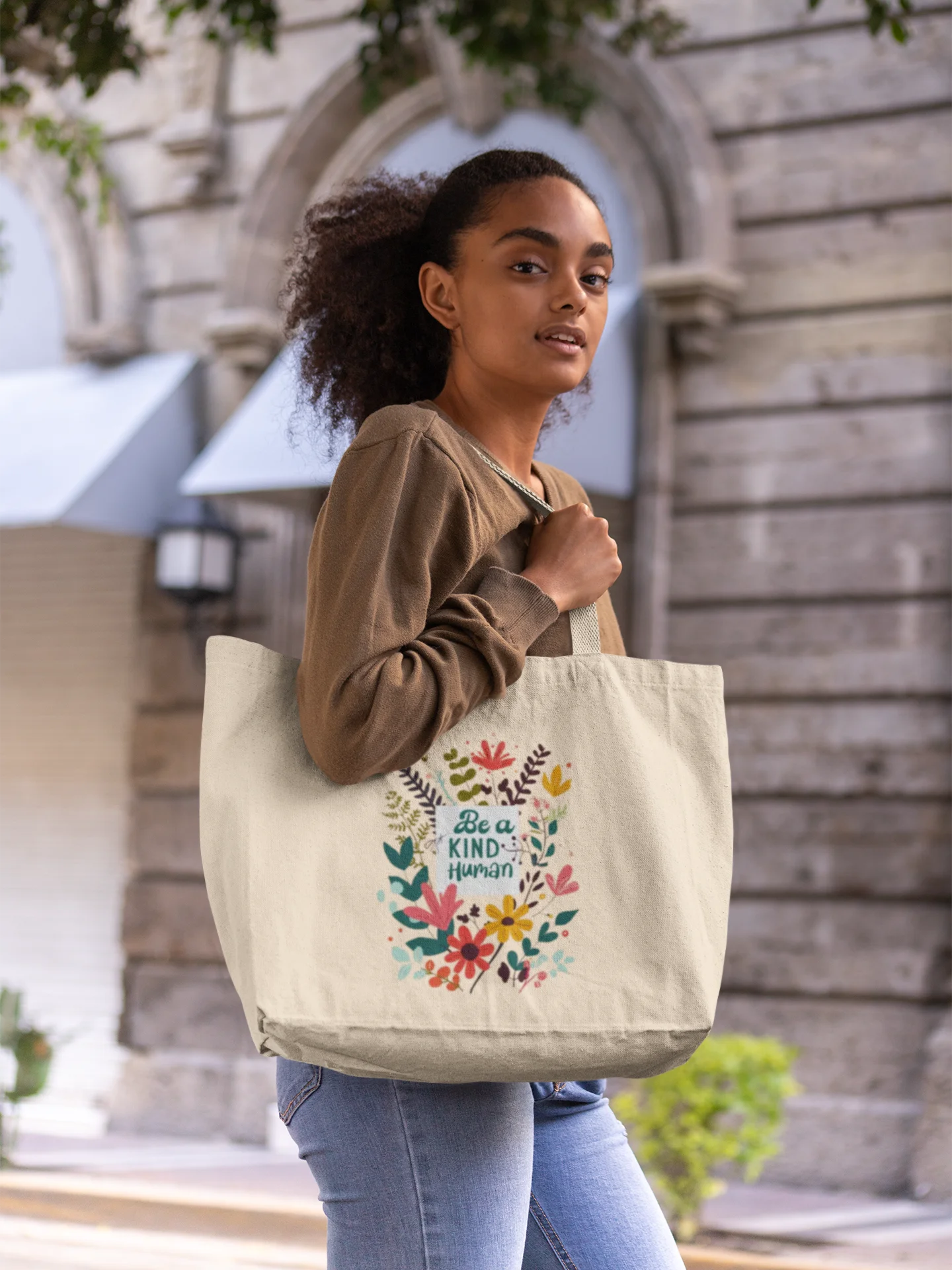 Be A Kind Human Tote product image (1)