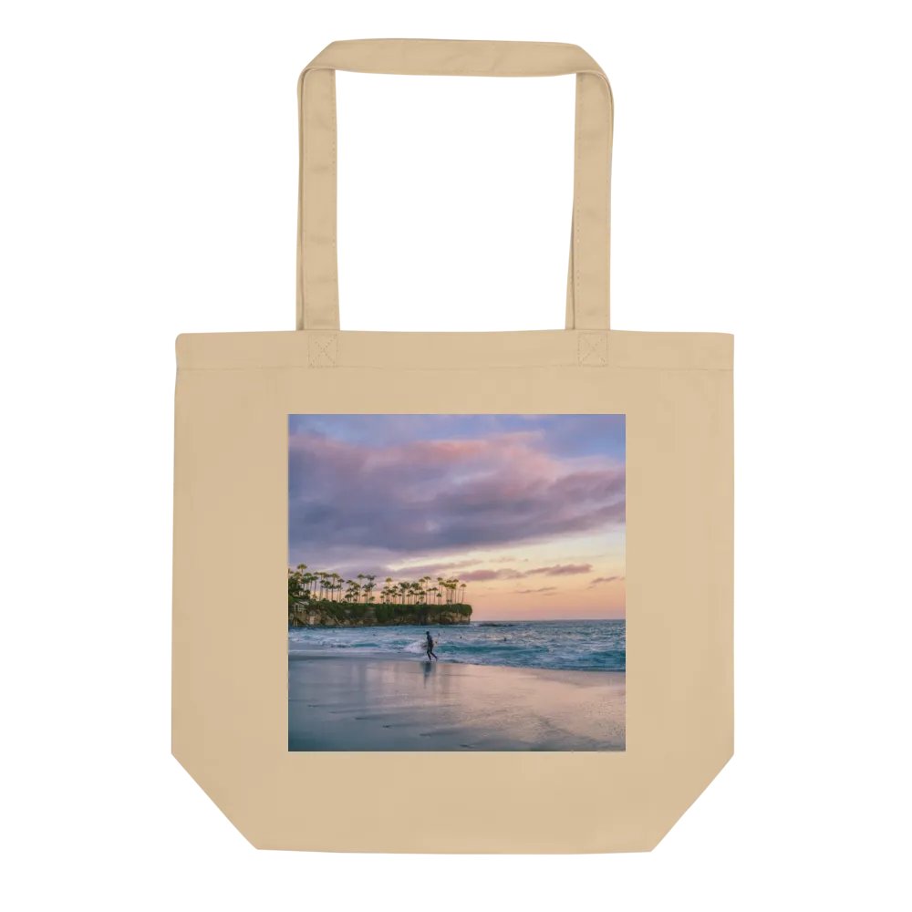 Surfing a California Sunset Tote Bag product image (1)