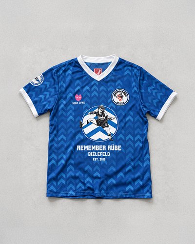Remember Rübe Home Jersey just dropped. 🔵🇩🇪

Inspired by the history and spirit of Arminia Bielefeld.

The jersey features Bi...