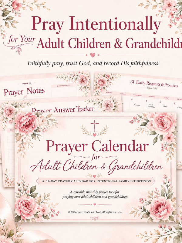 31-Day Prayer Calendar — Pink Blossom Edition 🌸 product image (1)