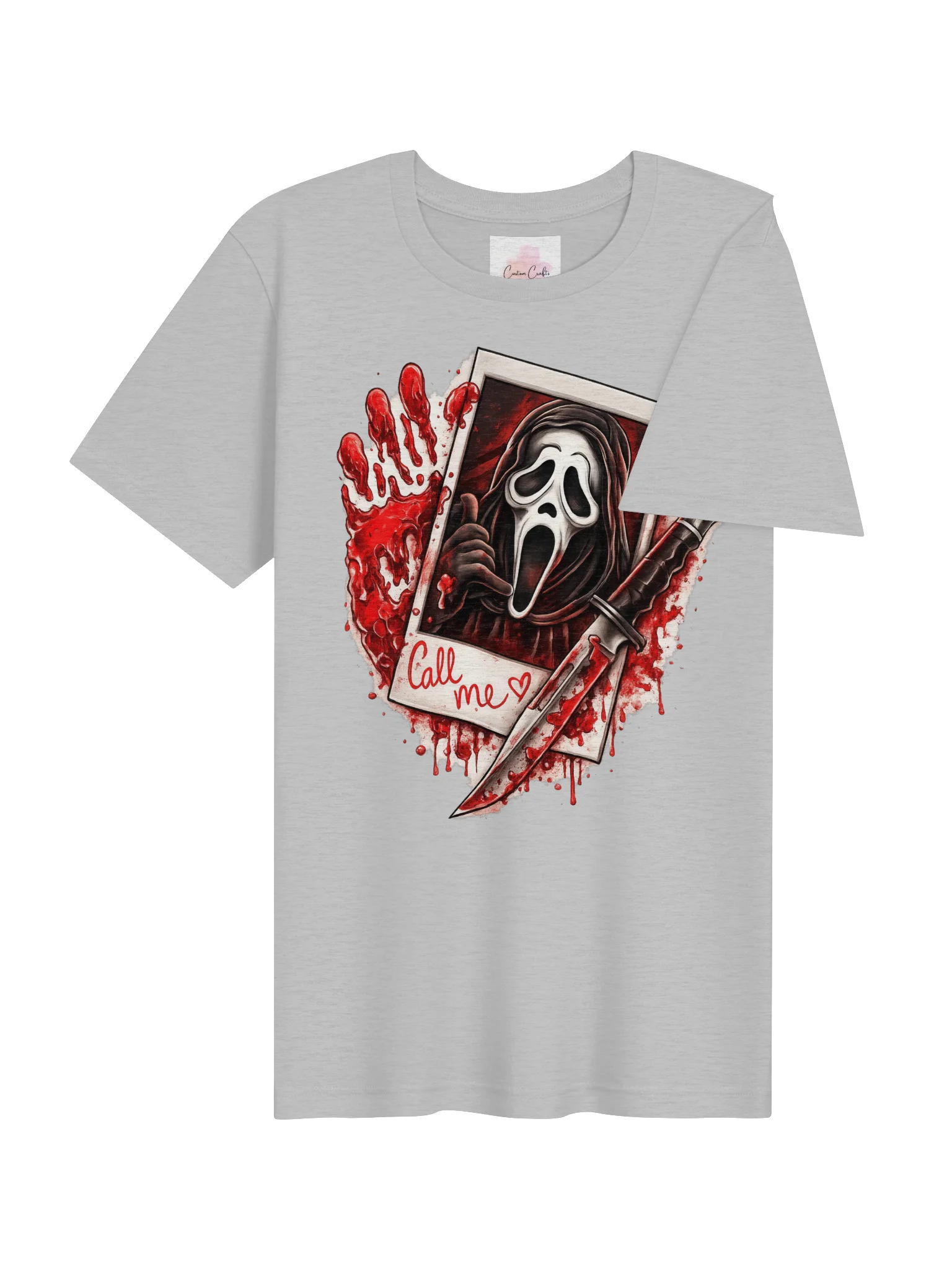 GHOST FACE CALL ME TEE product image (13)