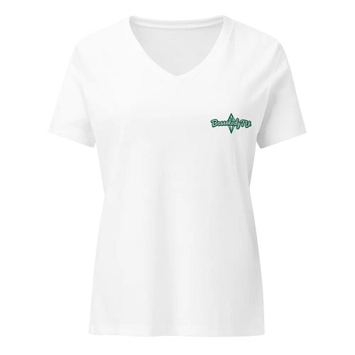 A soft v‑neck with a quiet little plumbob — perfect for warm days, cozy gaming nights, and anyone who loves a subtle nod to T...