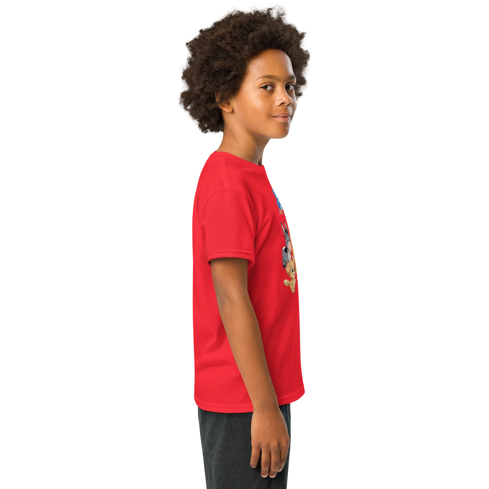 Farm Animals Soccer Team Youth Tee product image (3)