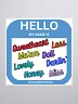 Nicknames Sticker