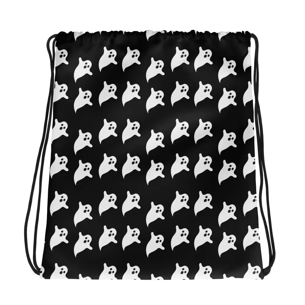 Ghostly Encounter Drawstring Bag product image (2)