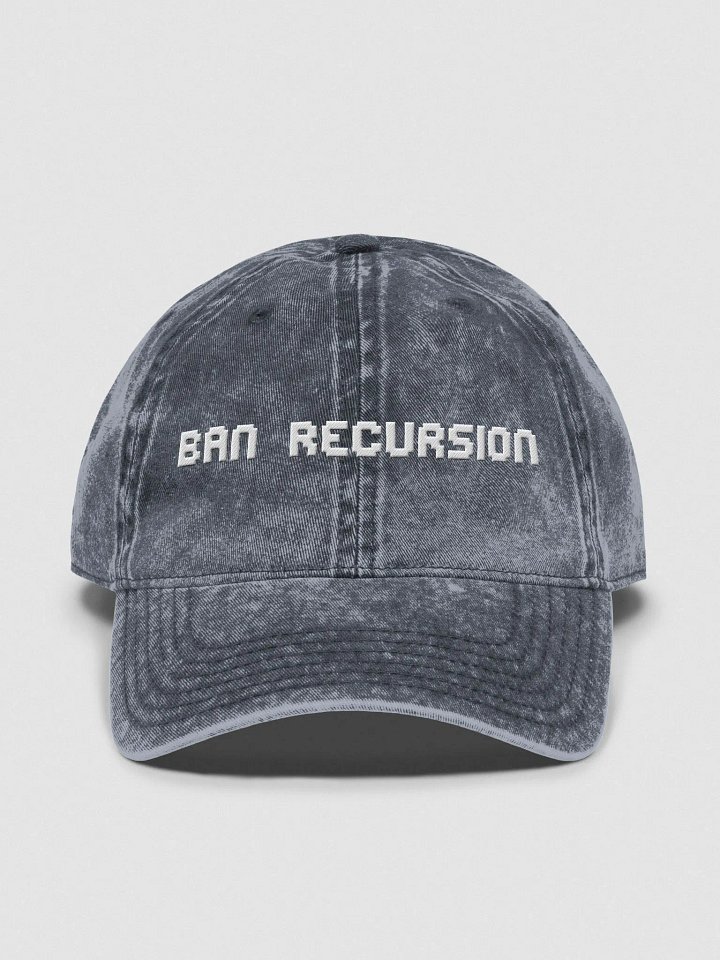 Ban Recursion Vintage Wash Cap product image (1)