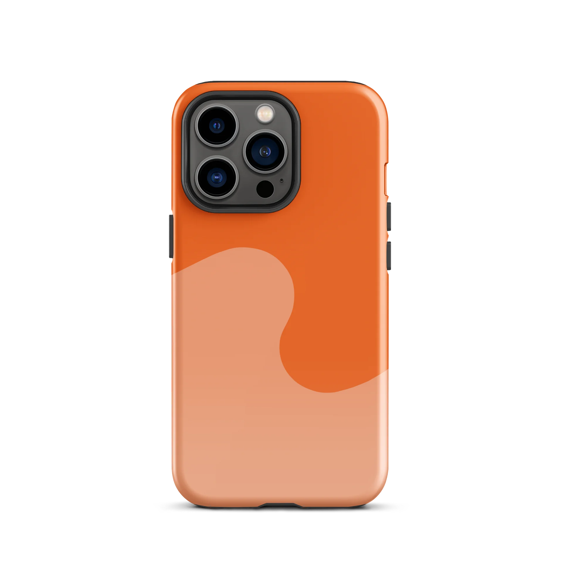 Orange Soda Minimal Wave iPhone Case product image (1)