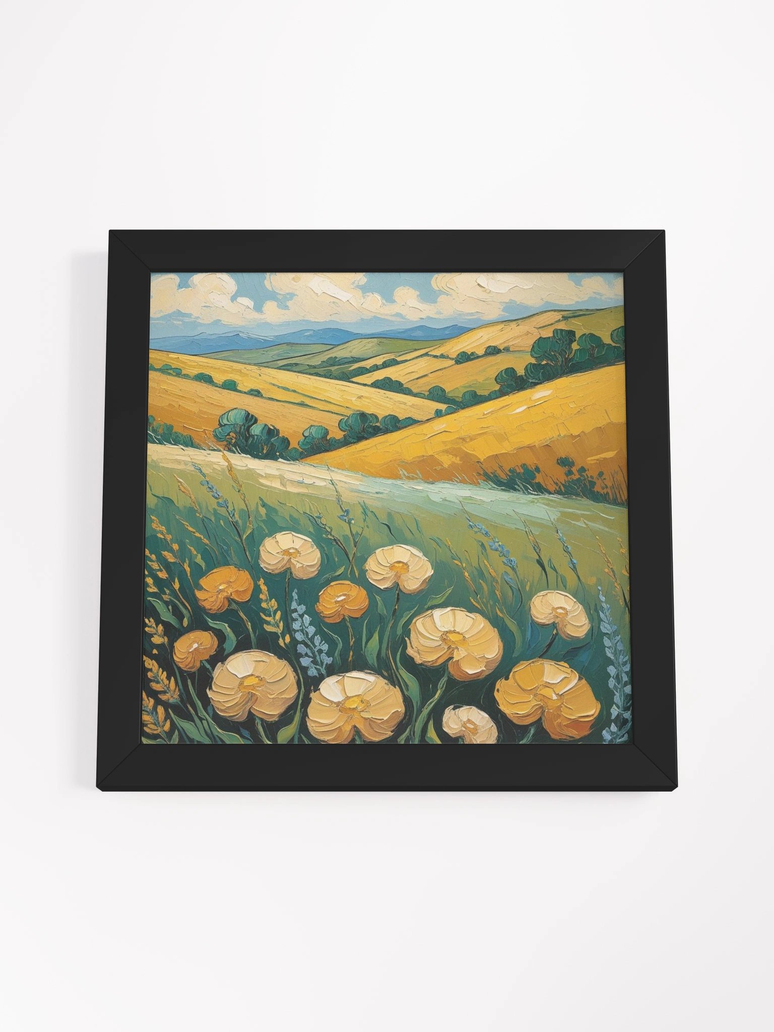 Serene Hills Framed Matte Poster product image (10)