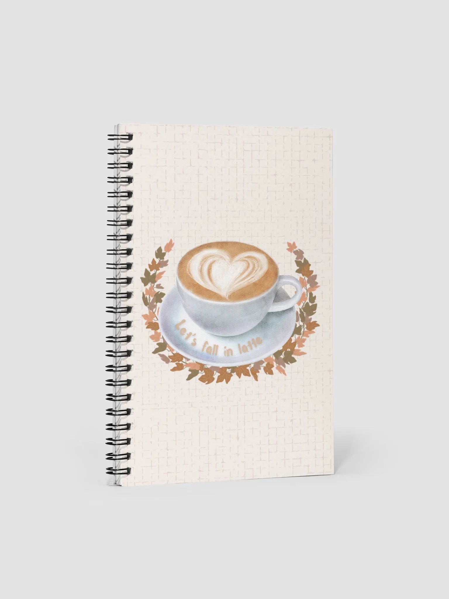 Notebook: Fall in Latte product image (1)