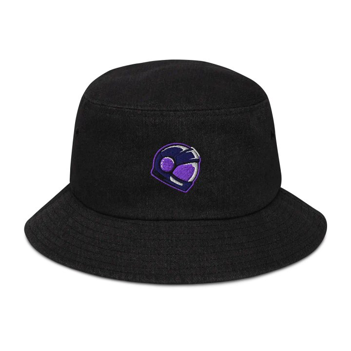 Galactic Emboridered Denim Bucket Hat product image (1)