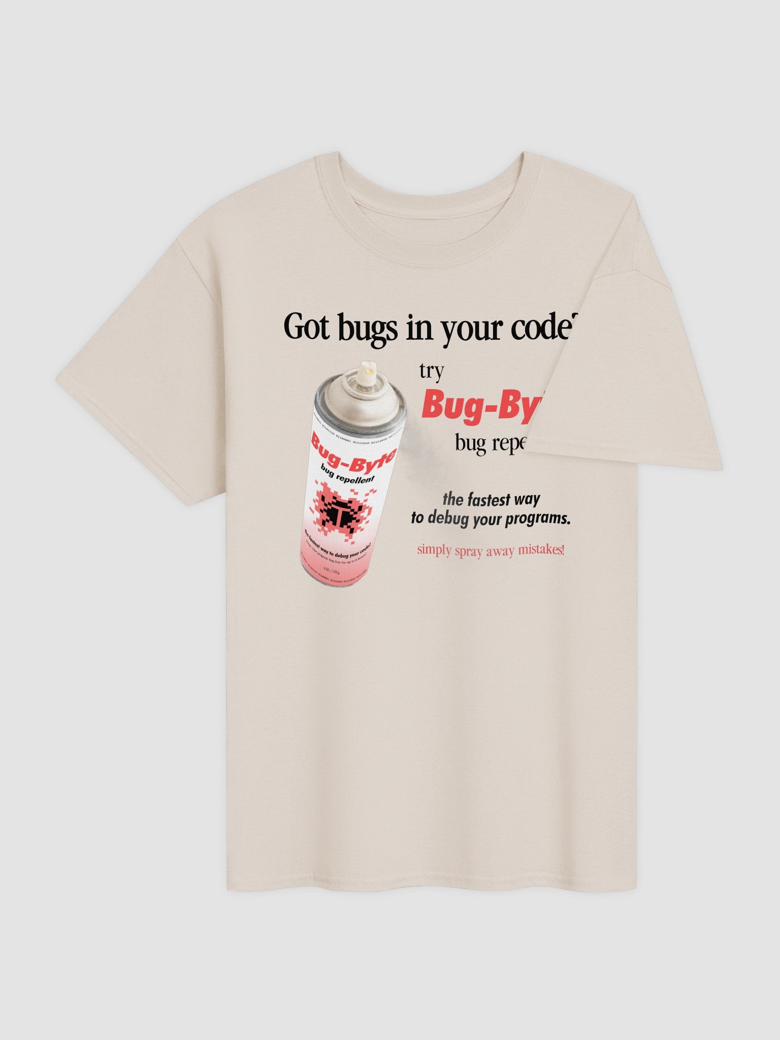 "Bug-Byte" Debug spray T-shirt - variant product image (4)