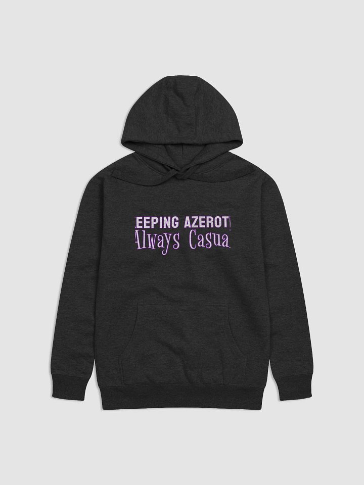 Keeping Azeroth ALWAYS Casual Premium Unisex Hoodie - Purple product image (2)