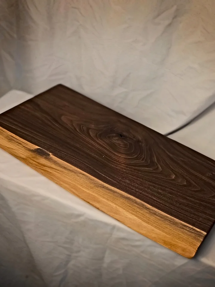 Twin Walnut Charcuterie Serving Piece product image (1)