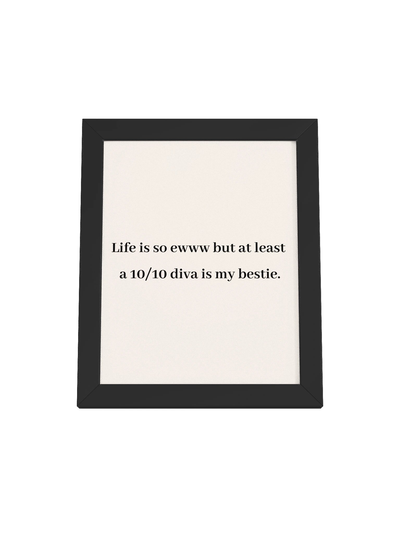 My Diva Bestie wall art product image (3)