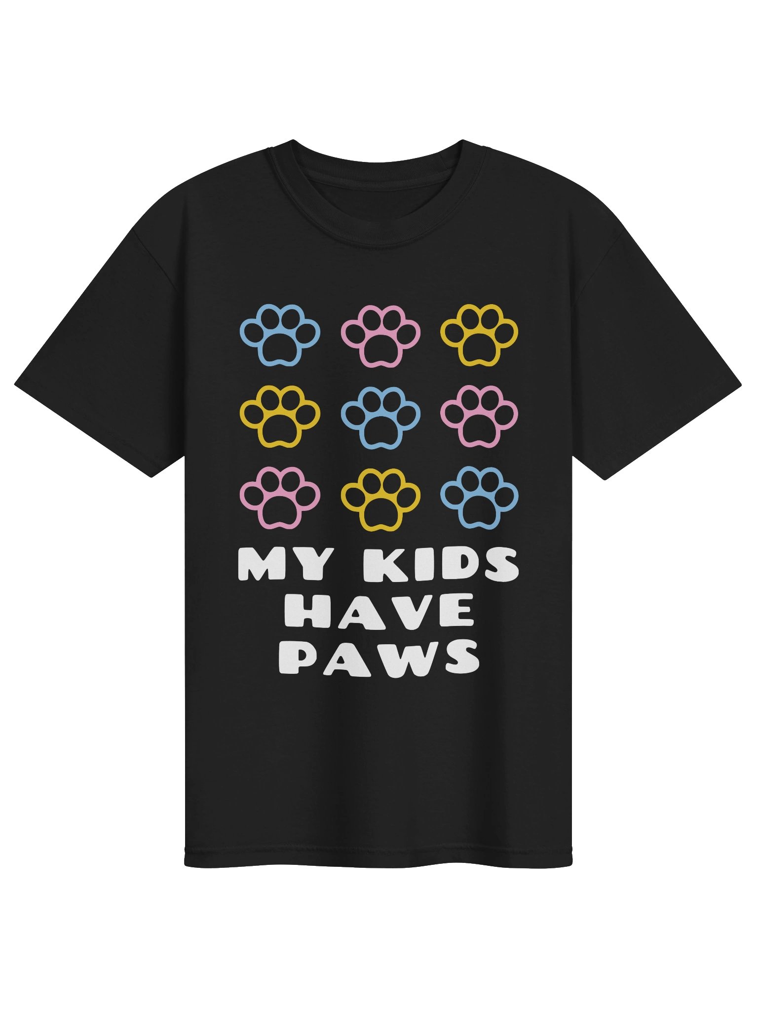 My Kids Have Paws Paw Print Tee product image (1)