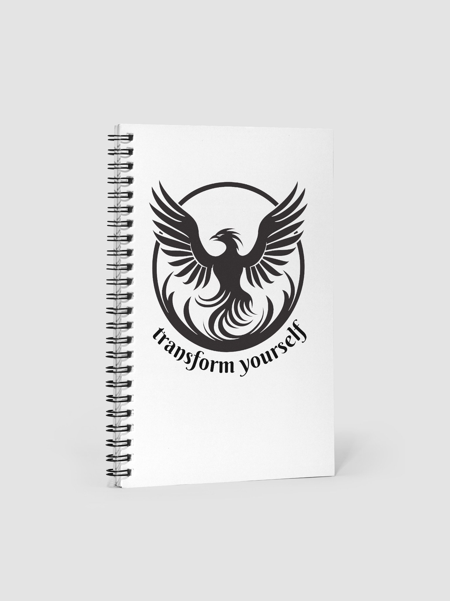 ''Transform yourself'' notebook product image (1)