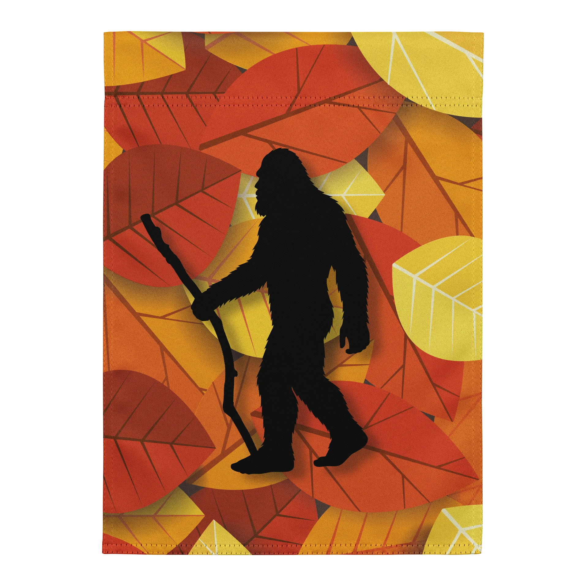 Sasquatch Stick-Walker Garden Flag / Feel the MO product image (3)