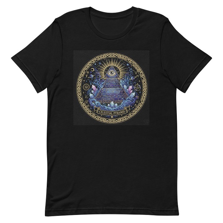 Celestial Pyramid Mystical T-Shirt product image (2)
