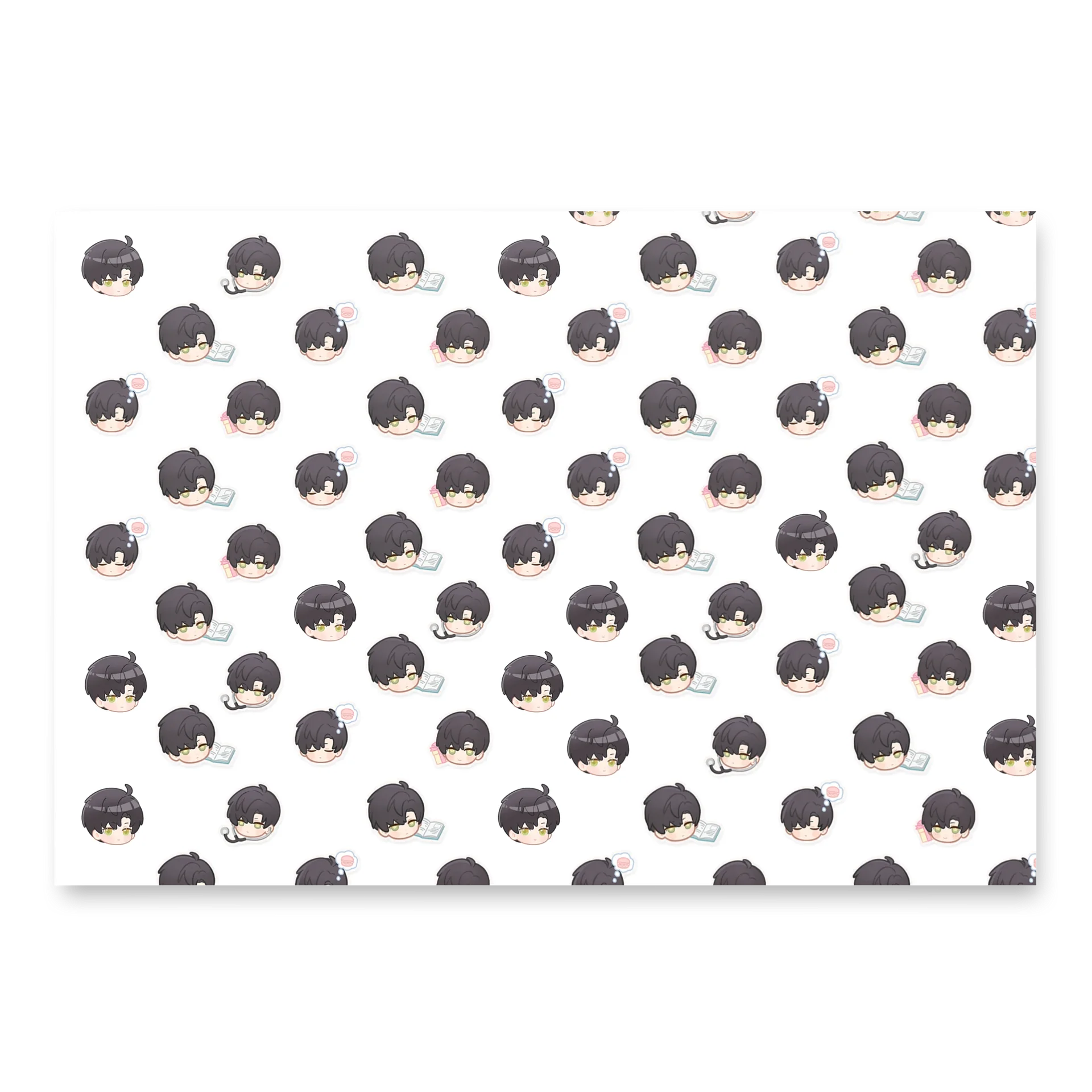 Zayne Chibi Pattern Wrapping Sheets product image (2)