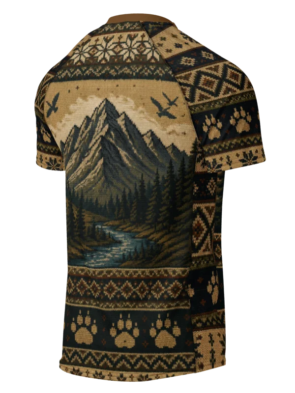 Ugly Sweater Bear Rash Guard product image (2)