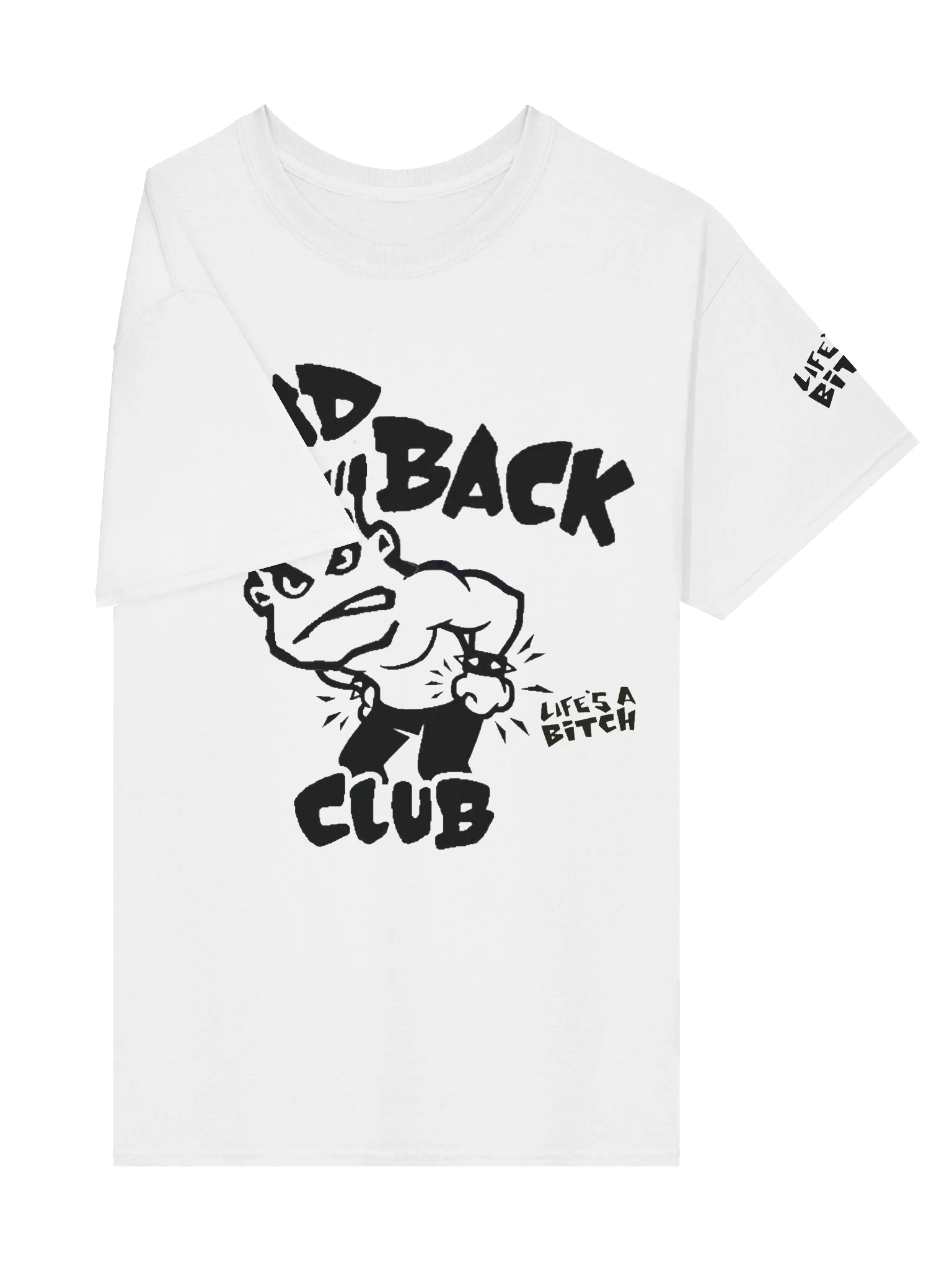 Bad Back Club - White T Shirt product image (4)