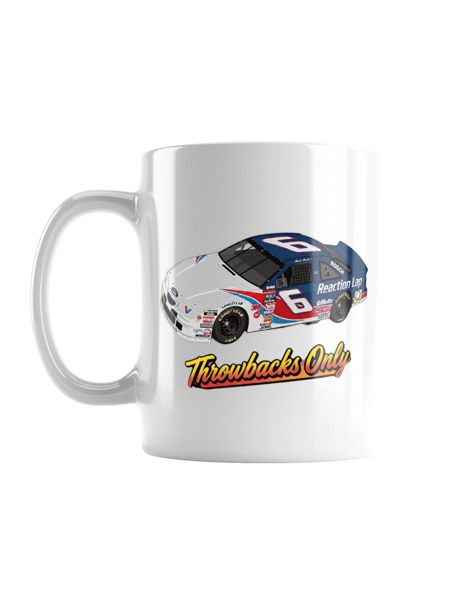 Throwbacks Only #6 Coffee Mug product image (1)