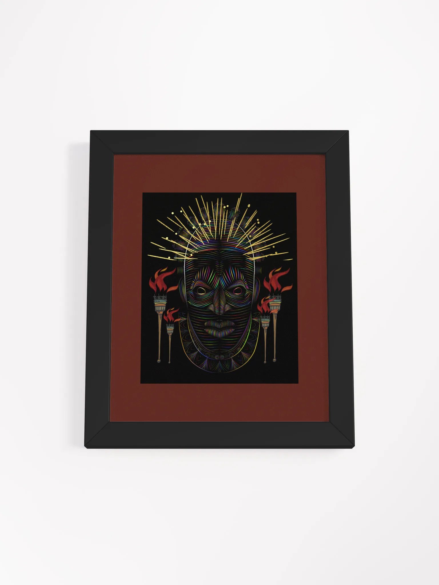 Tribal Radiance Framed Poster product image (3)