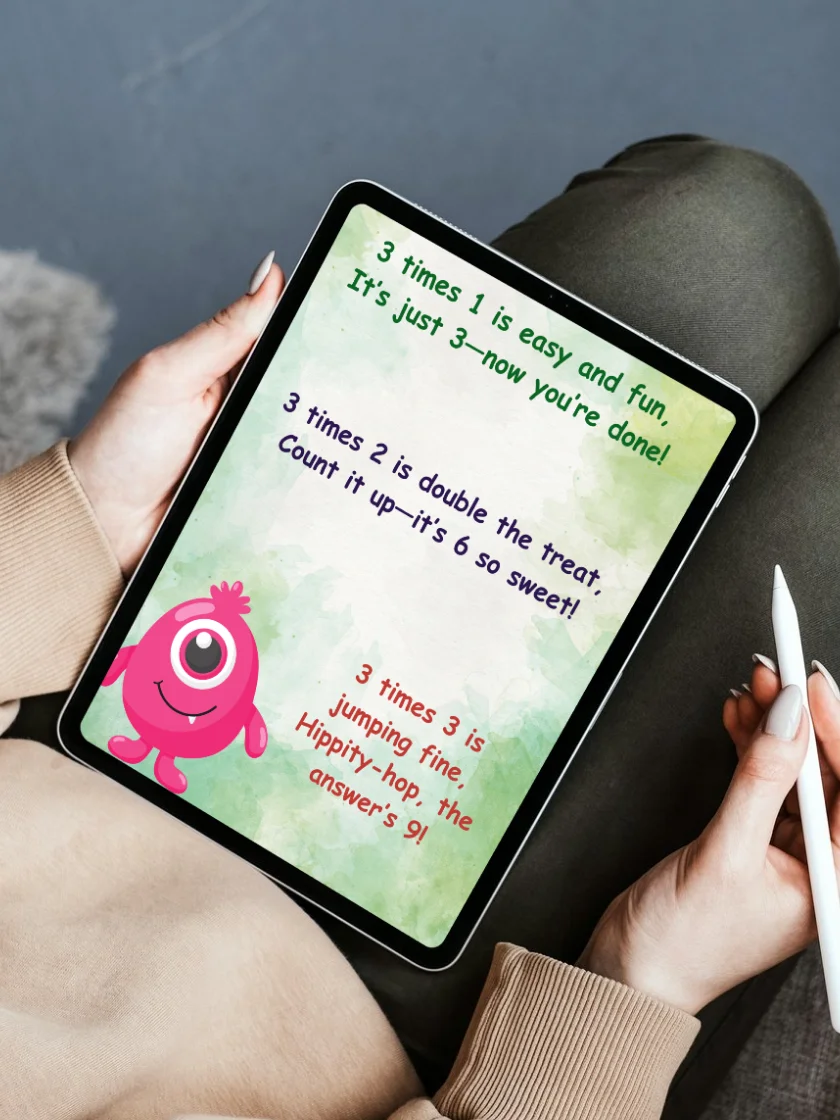 Multiplication Monster Mash product image (9)