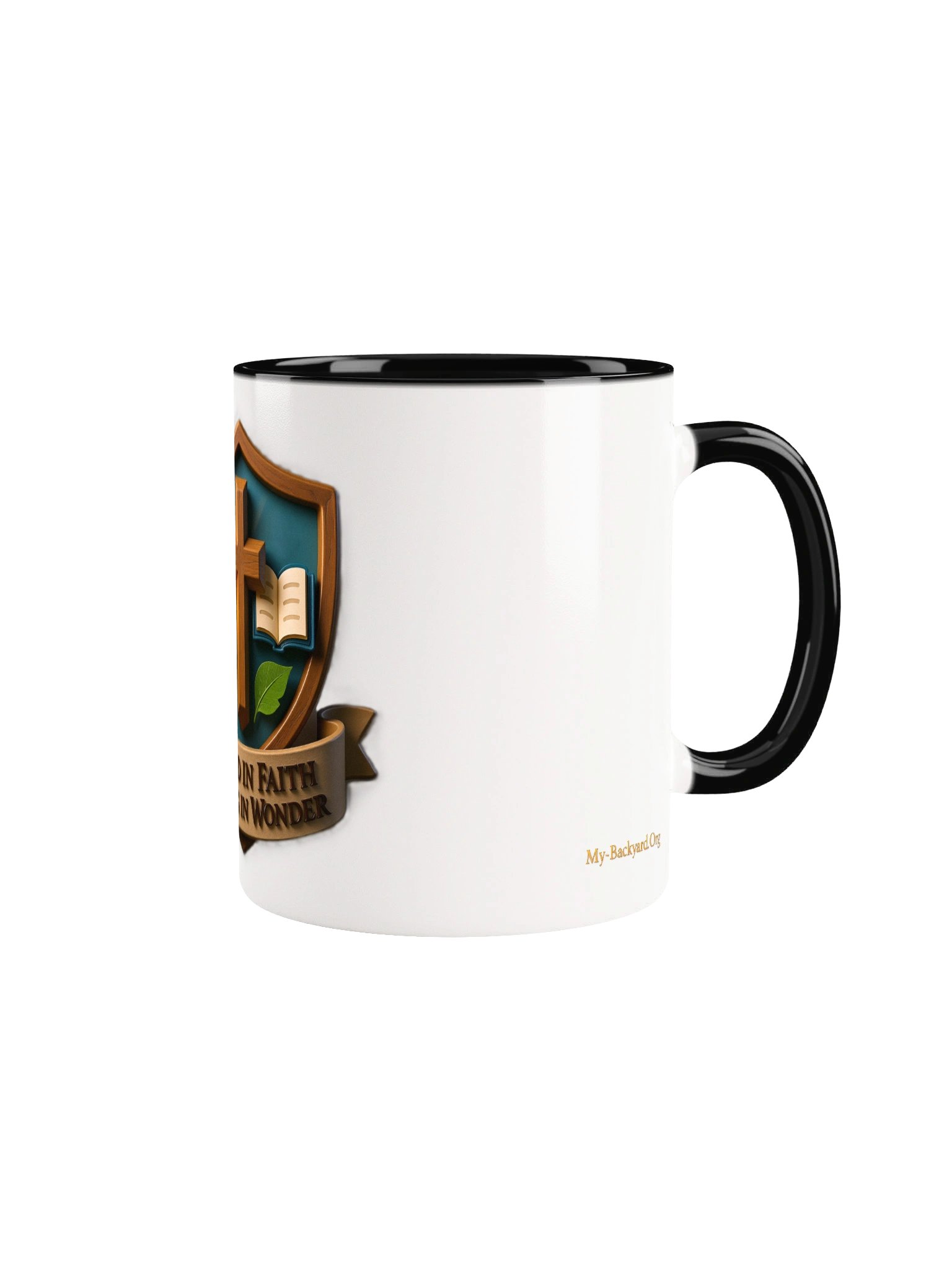 Adventures in Faith Shield Mug product image (1)