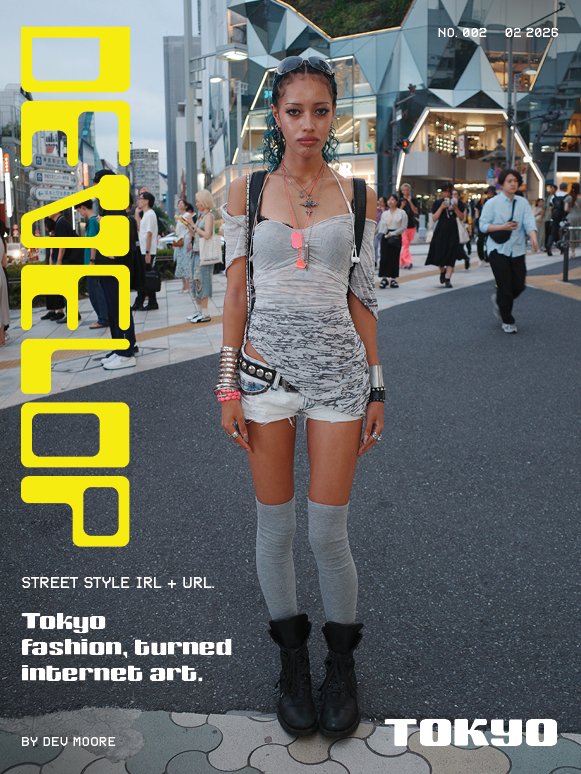 DEVELOP Issue #2 — Tokyo Fashion, Turned Internet Art product image (1)