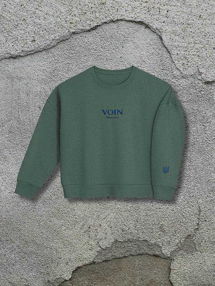 VOIN - Warrior Mid-rise Embroidered Sweatshirt product image (1)