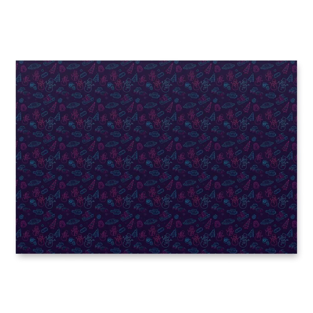 Ibreon Esports Holiday Wrapping Paper - Cosmic Winter product image (1)