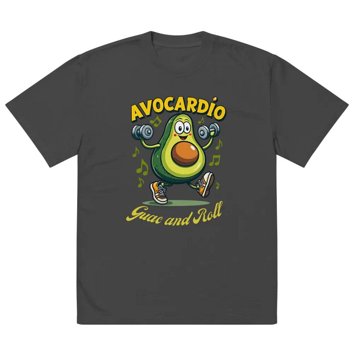 Avocardo Gym and Roll Faded Tee product image (5)
