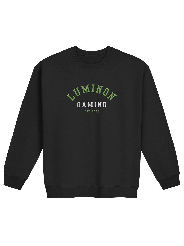 Legacy Luminon Embroidered Crewneck - Black product image (1)