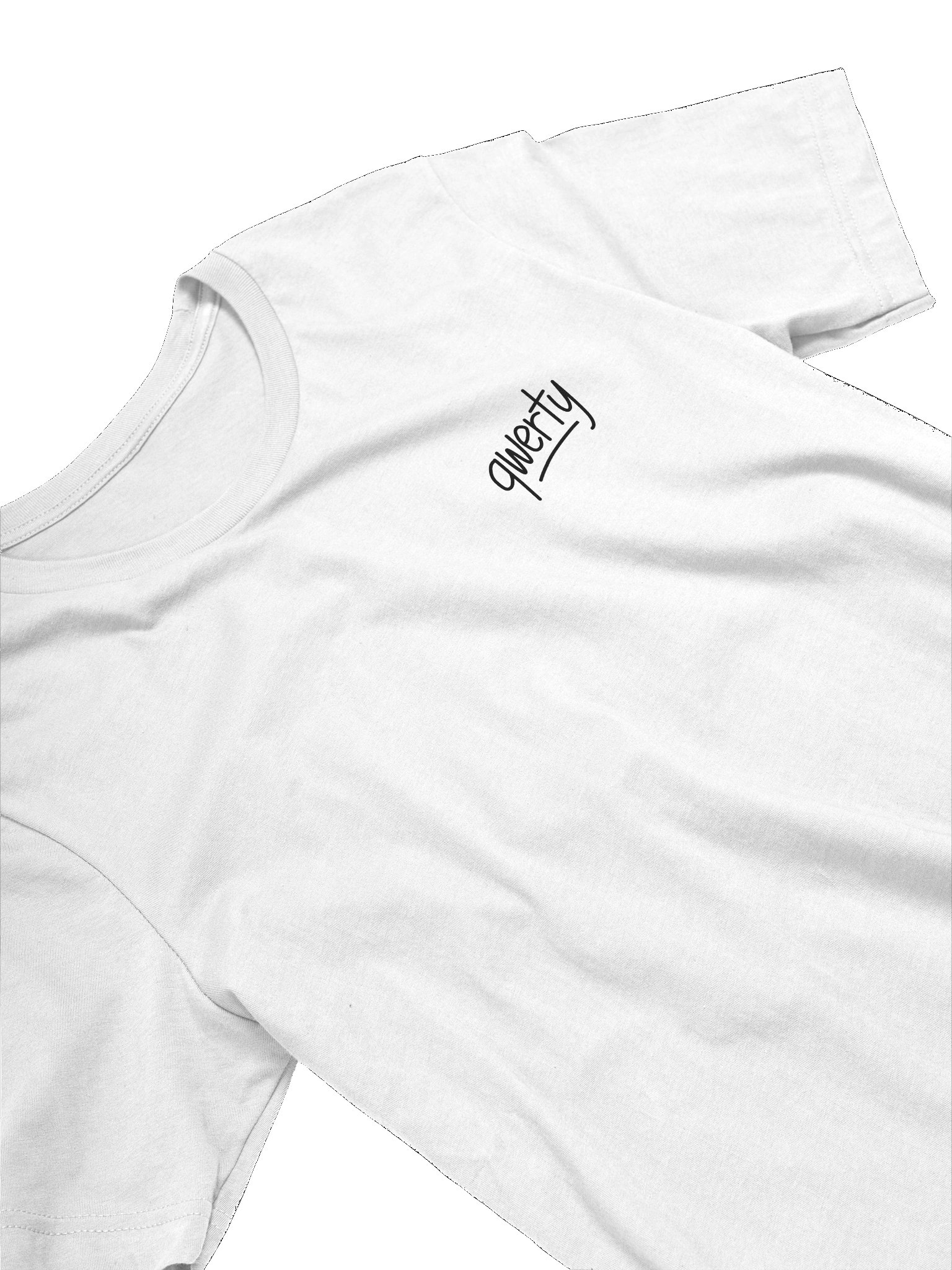 qwerty Tee (white) product image (3)