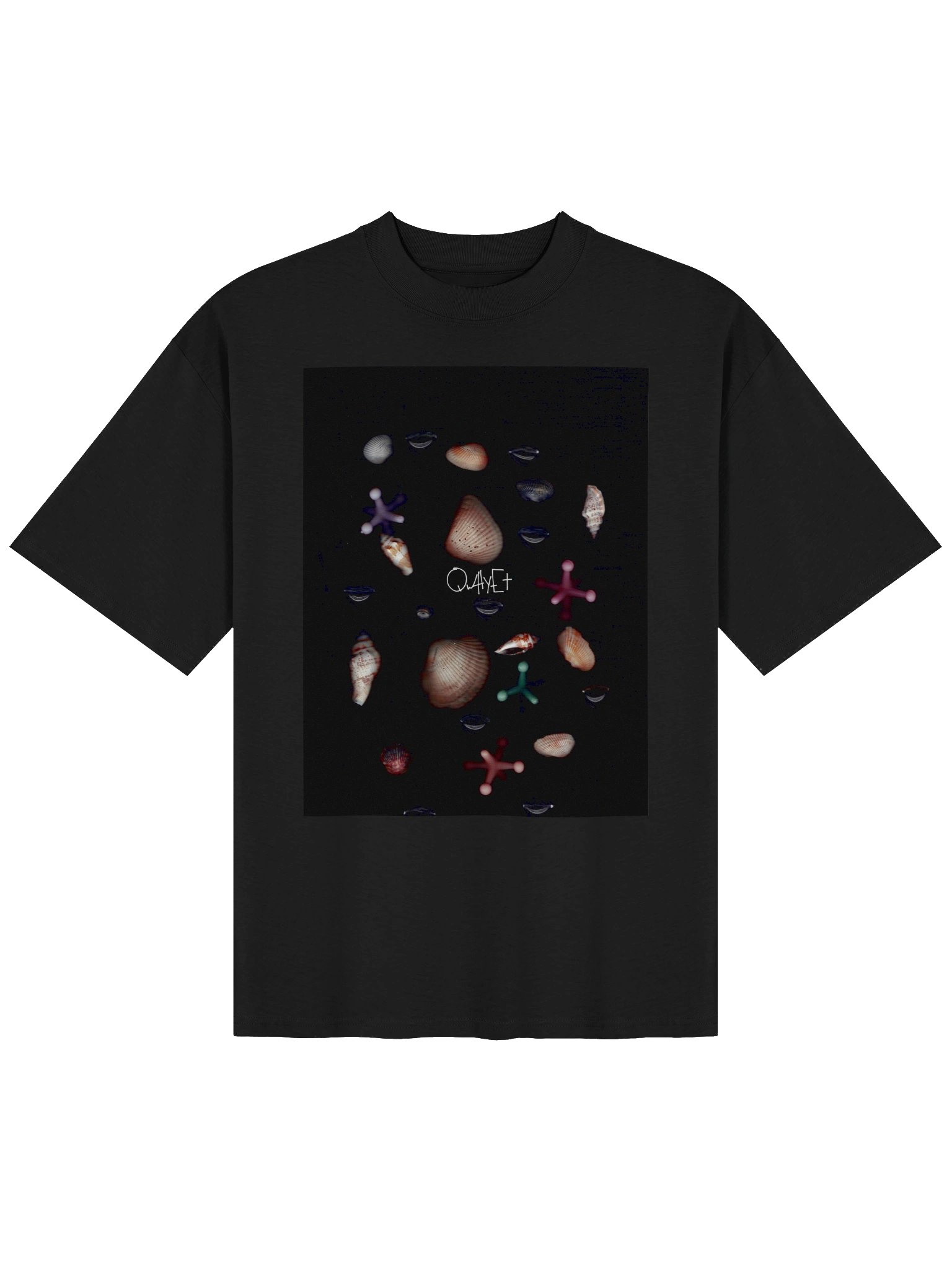 QWHYET Shellscape Oversized Tee product image (1)