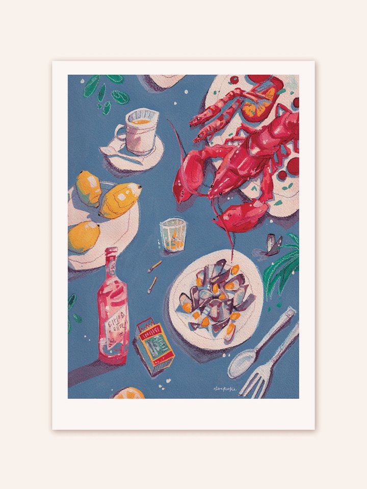 Pull Up A Chair Print product image (1)