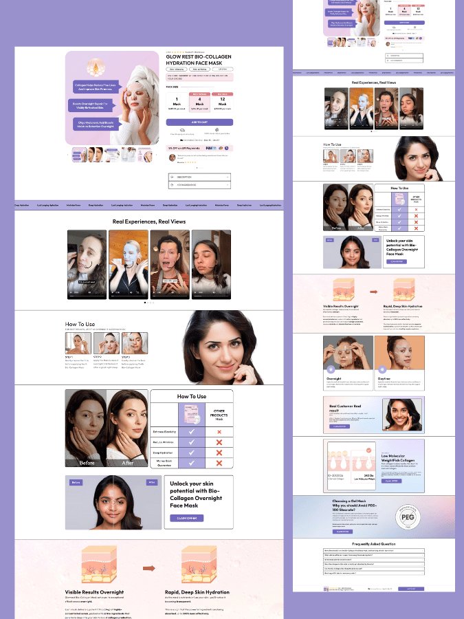 CRO Optimized Product Page Template For Skincare Brand | GemPages product image (1)