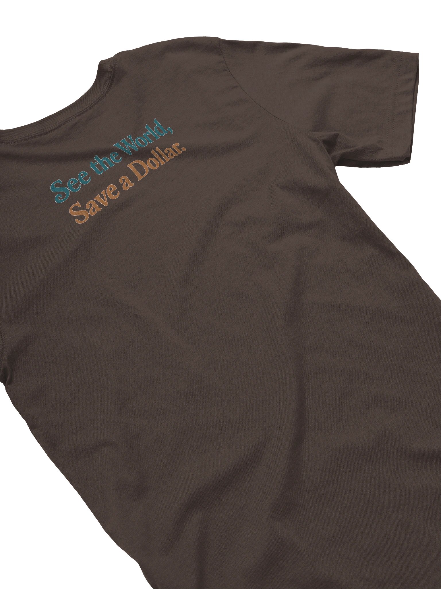 ChewsToExplore Brown T-Shirt product image (4)