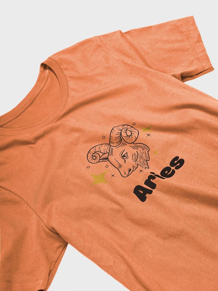 Aries Ram T-shirt - Black Writing product image (2)