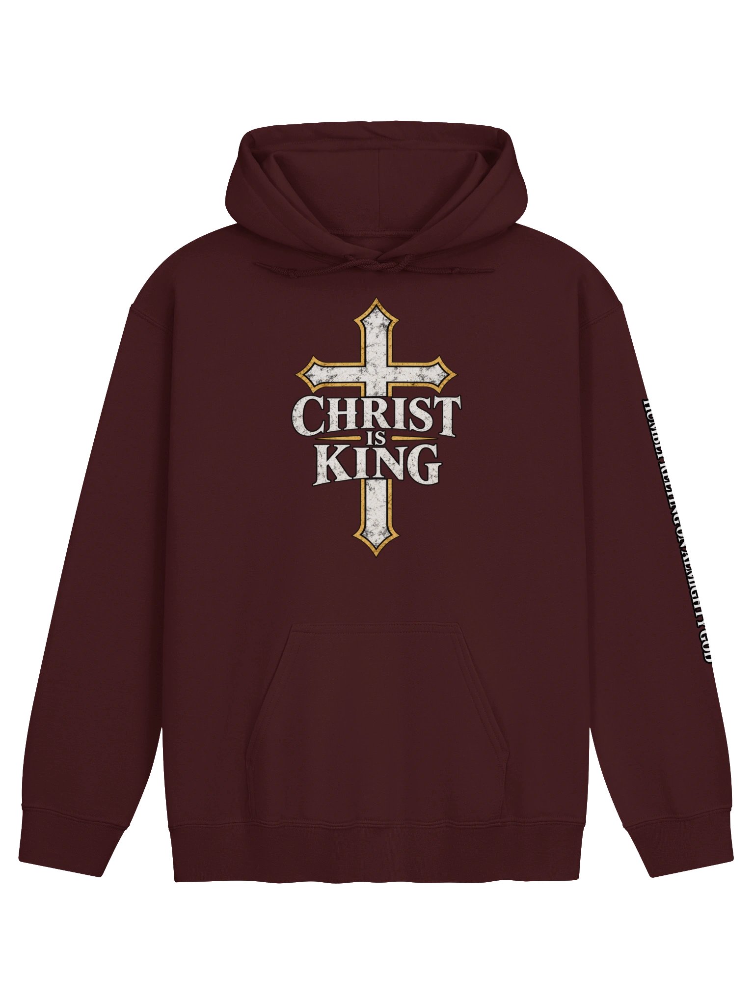 Christ Is King Cross Hoodie product image (1)