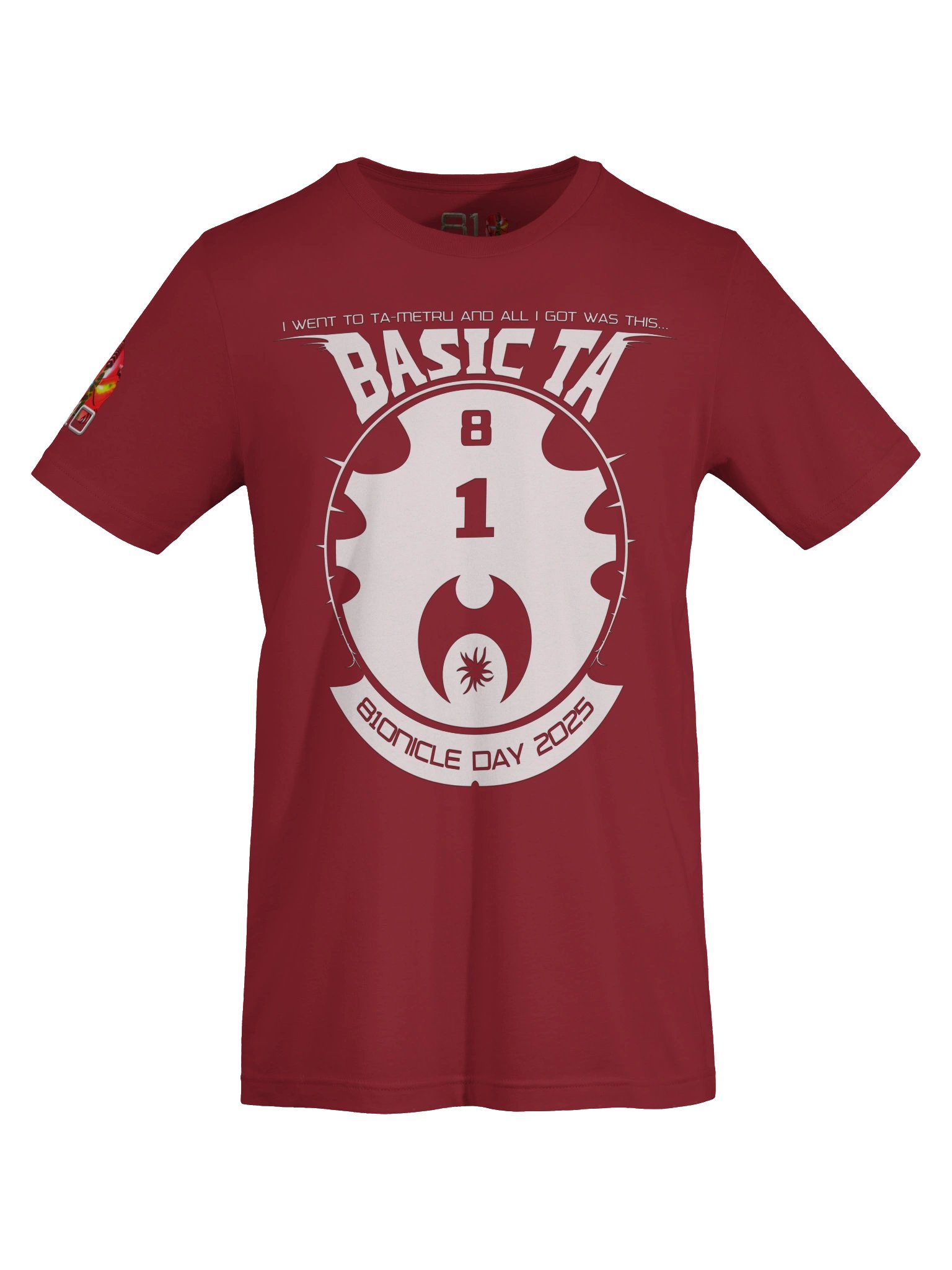 BASIC TEE (Red) - (810NICLE Day 2025) product image (5)