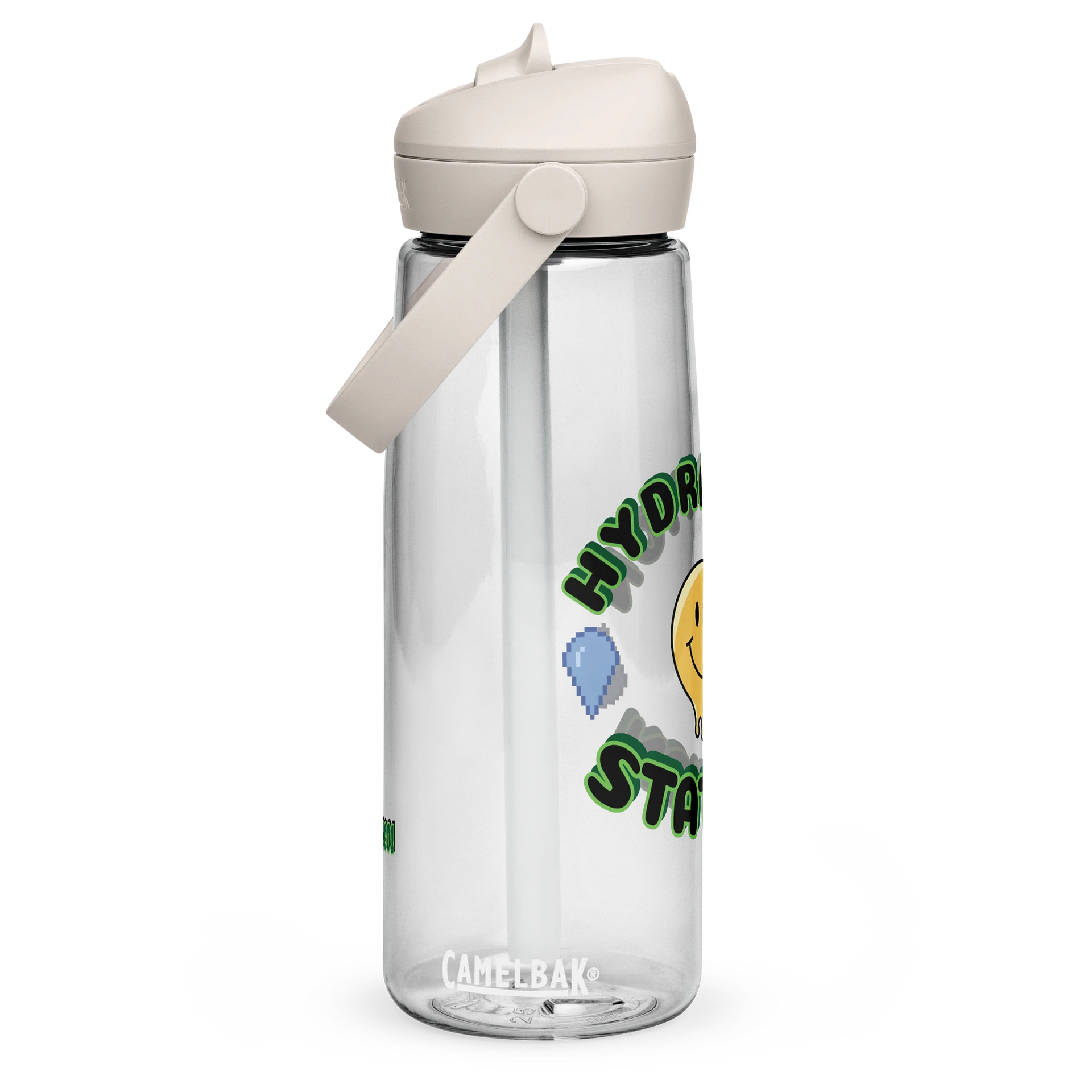 Thrive® Flip Straw: Hydration Station Edition (White) product image (4)