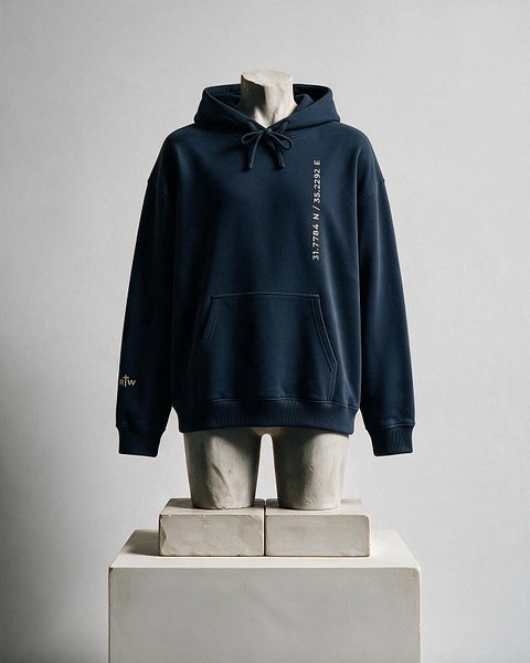 THE FINISHED ORGANIC-BLEND OVERSIZED UNISEX HOODIE