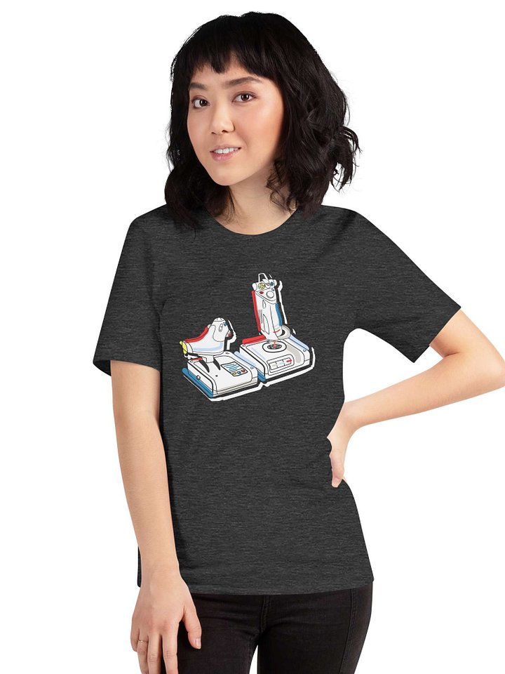 Joystick & Throttle T-shirt product image (7)
