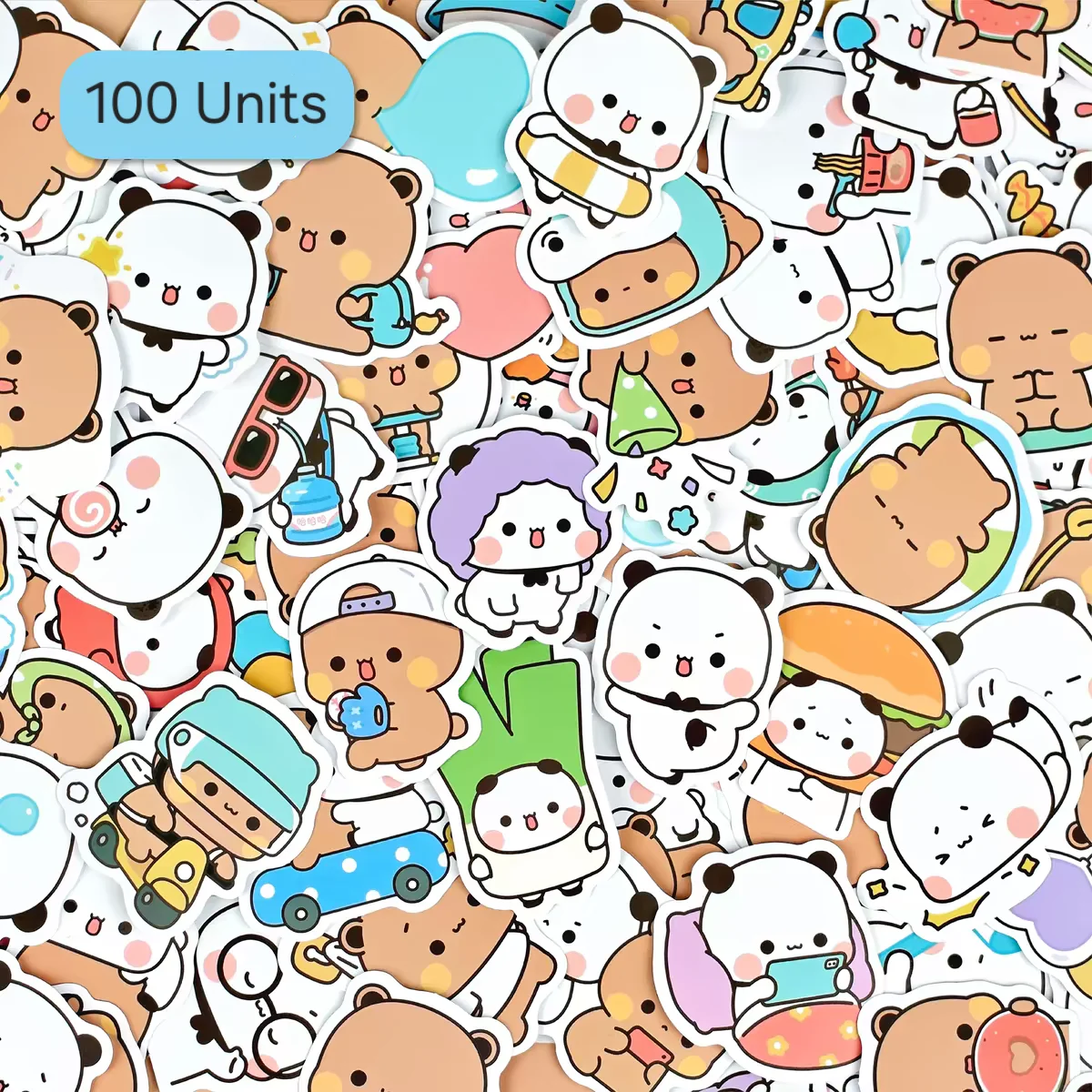 Bubu & Dudu Summer Keychain + Free Stickers ( 100 Units ) product image (25)