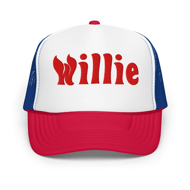 ROCKING WILLIE Foam Trucker Hat product image (1)