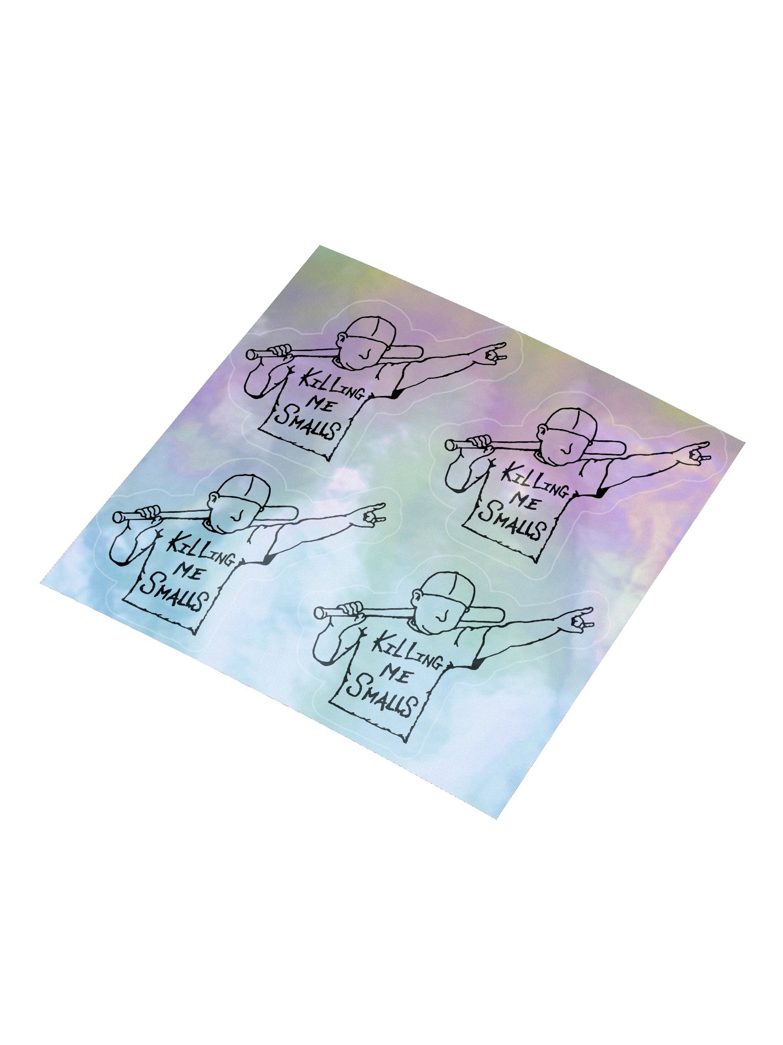 "Called Shot" Holographic Sticker Sheet product image (3)