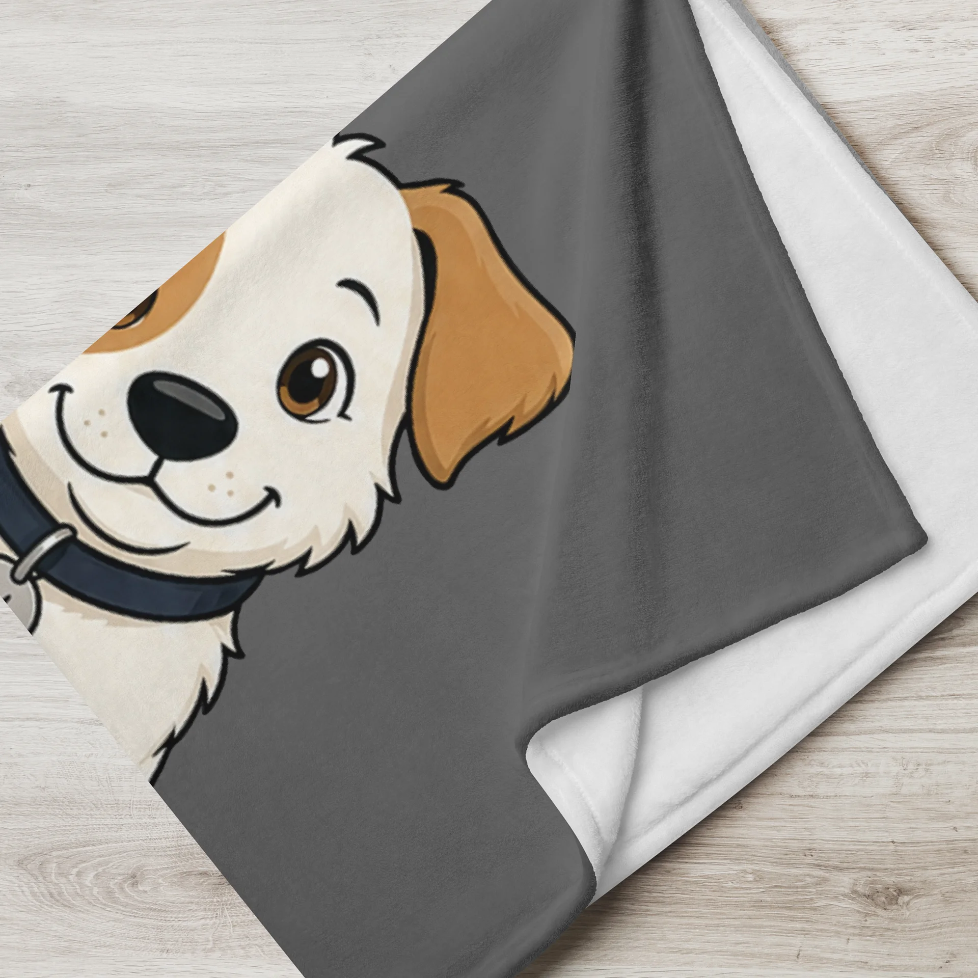 Sonance Dog Throw Blanket (Sit) Zambezi Grey product image (2)