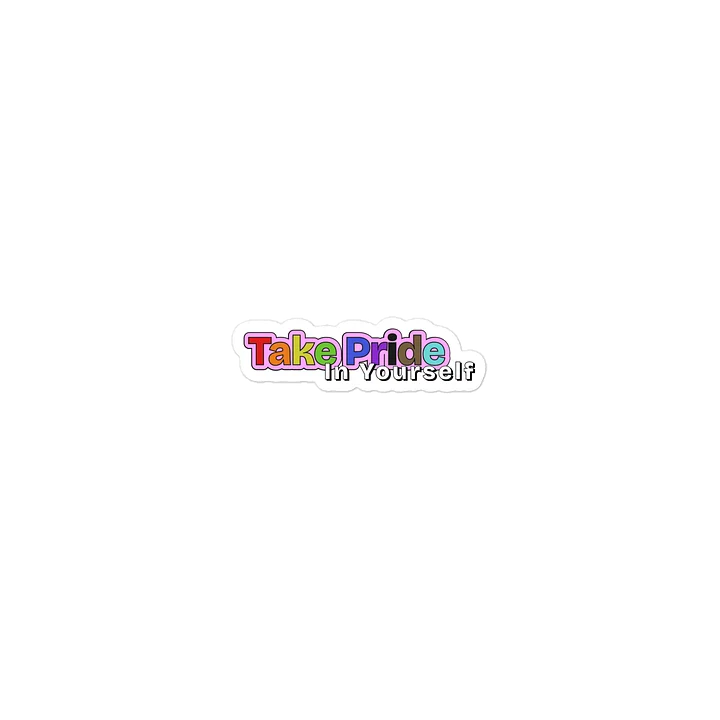 Take Pride In Yourself - Fox Pride Trot - Die-Cut Sticker product image (2)